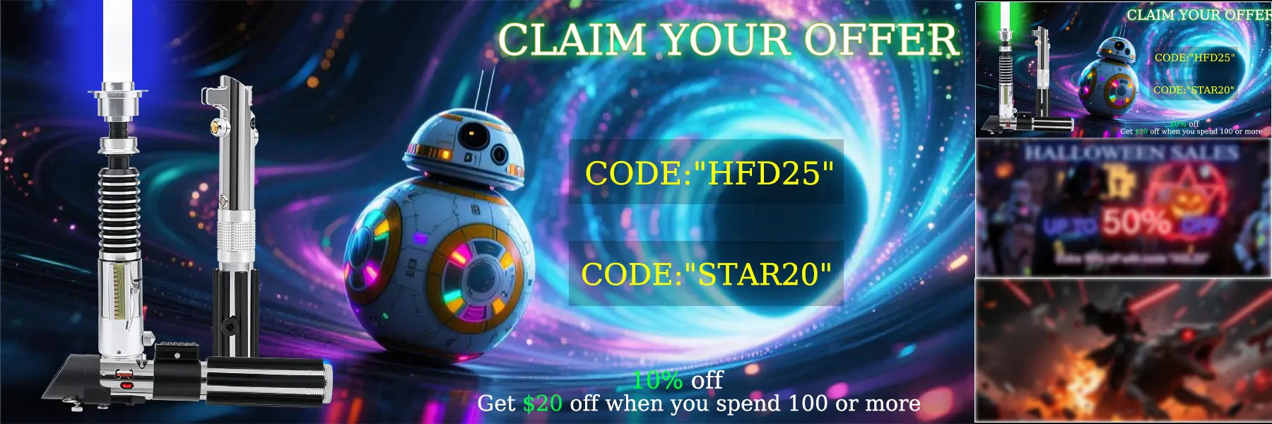 September Lightsaber Sale